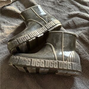 UGG Black rain Boots